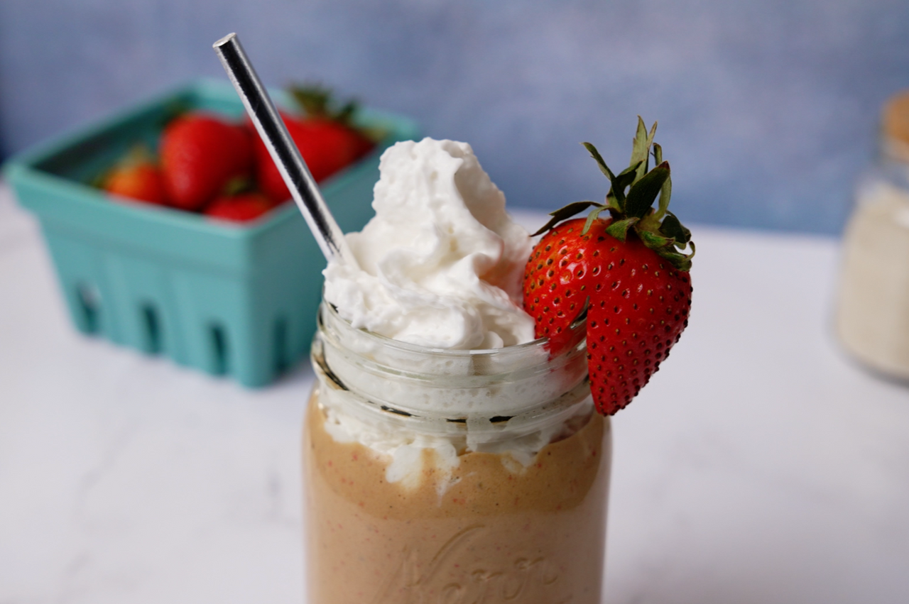Vegan Berry Brew Milkshake