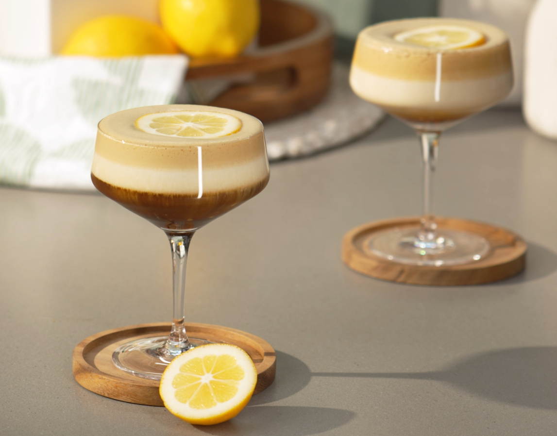 Lemon Bar Espresso Martini