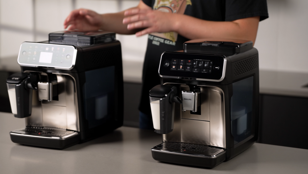 Comparison: Philips 3300 LatteGo vs 5500 LatteGo