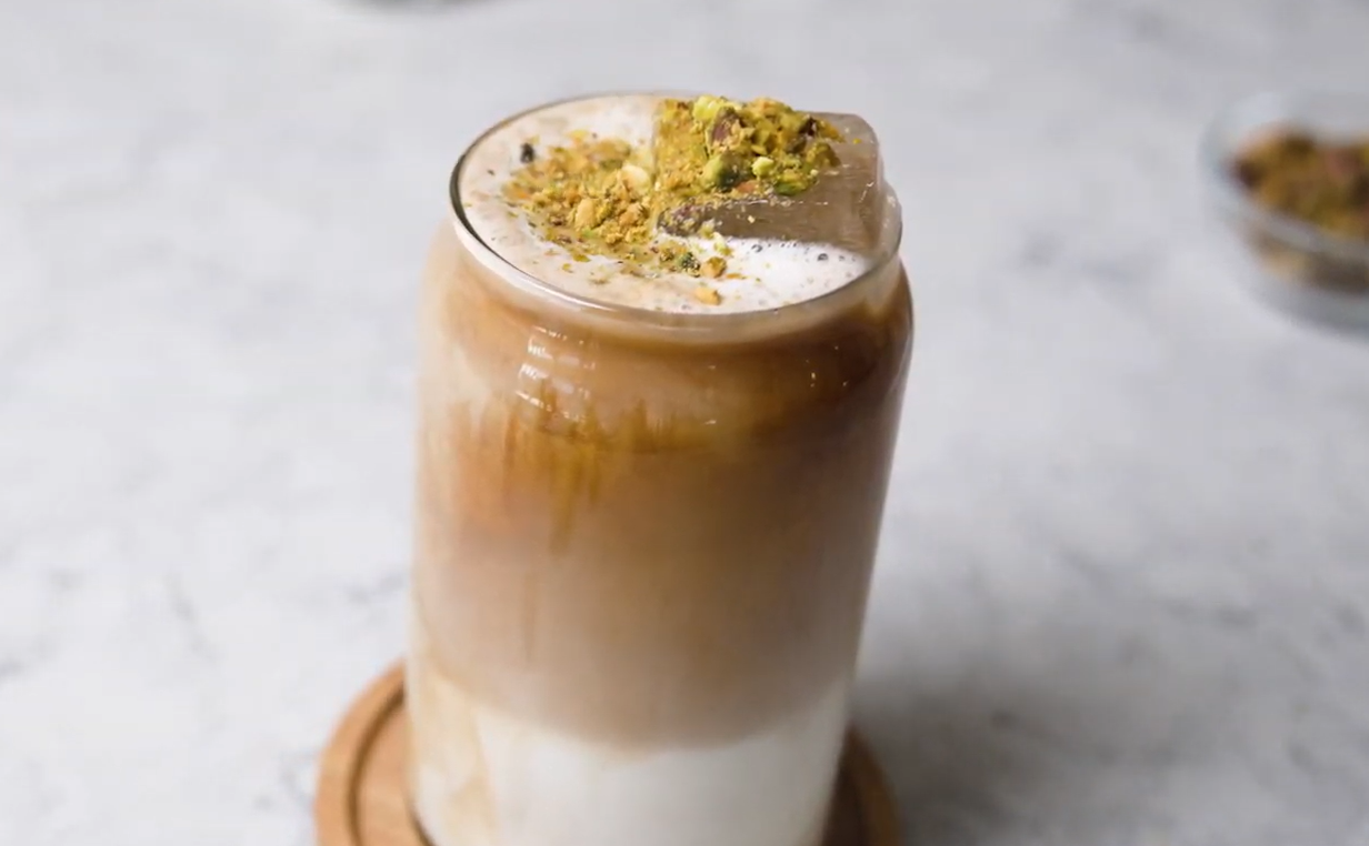 Iced Pistachio Latte 