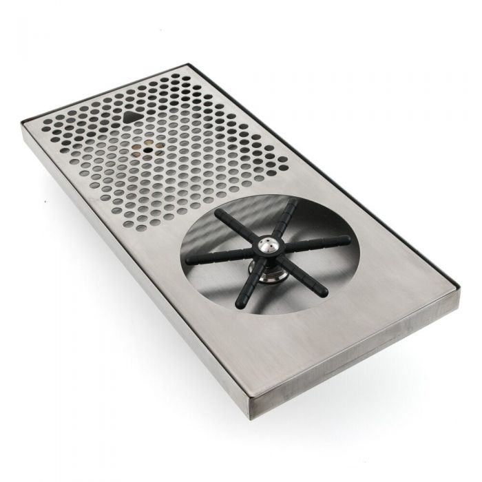 Espresso Parts 7" x 15" Rinser with Side Spray