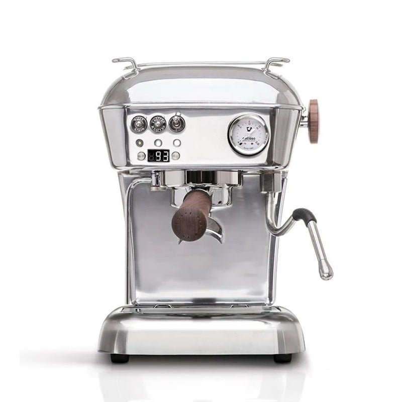 Ascaso Dream PID Espresso Machine - Aluminum and Walnut - Open Box