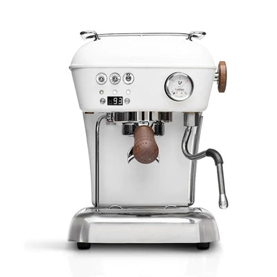 Ascaso Dream PID Espresso Machine - Cloud White and Walnut - Open Box