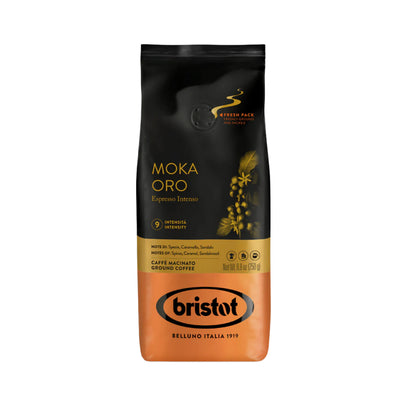 Bristot Moka Oro Espresso Intenso - Ground - 8.8 oz
