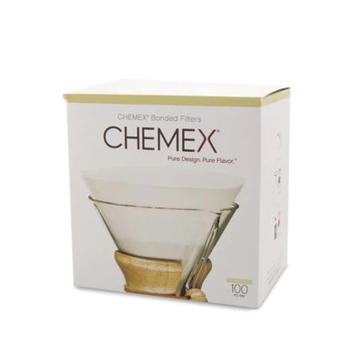 Chemex Pre-Folded Circle Coffee Filters - 100 Count