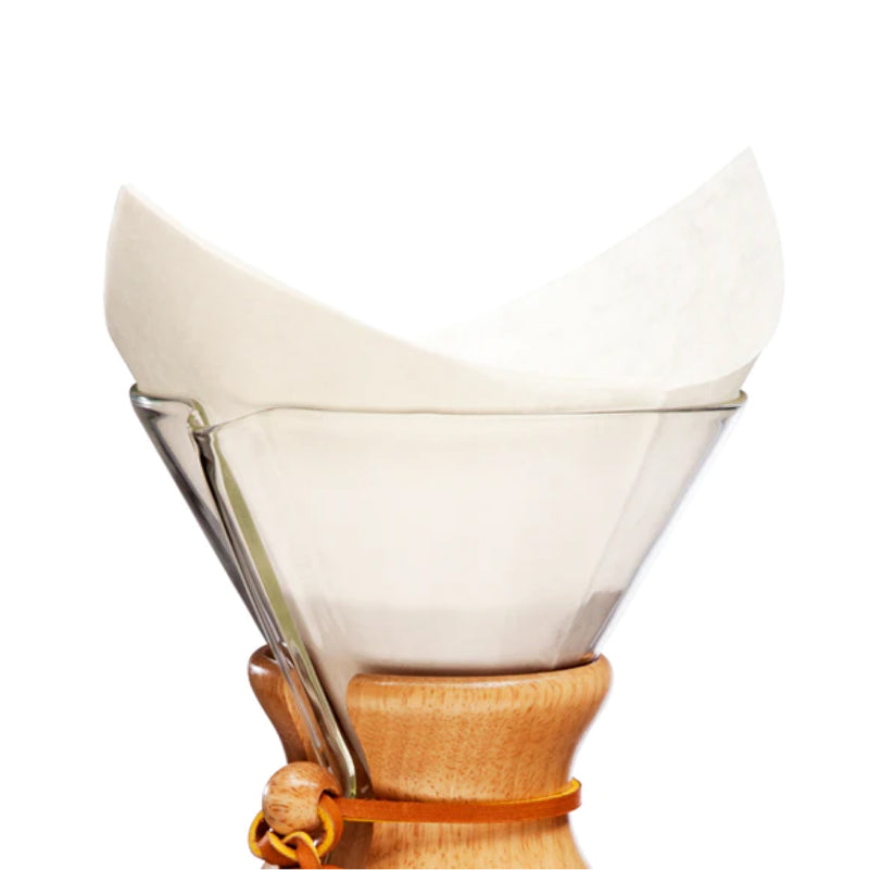 Chemex Pre-Folded Square Coffee Filters - 100 Count