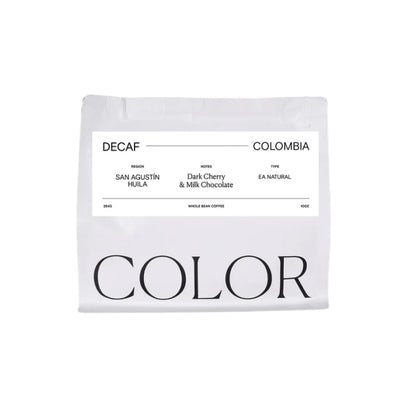 Color Coffee Roasters - Colombia San Agustin Decaf