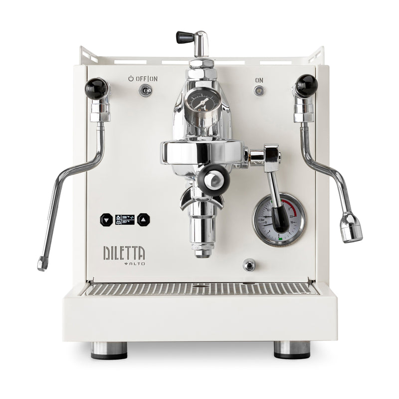 Diletta Alto Espresso Machine With Flow Control - White - Open Box