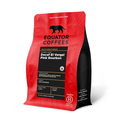 Equator Coffee - Decaf Colombia El Vergel Pink Bourbon