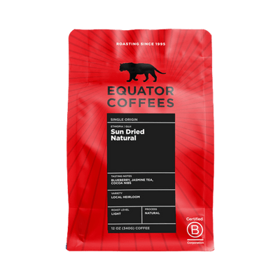 Equator Coffee - Ethiopia Sun Dried Natural