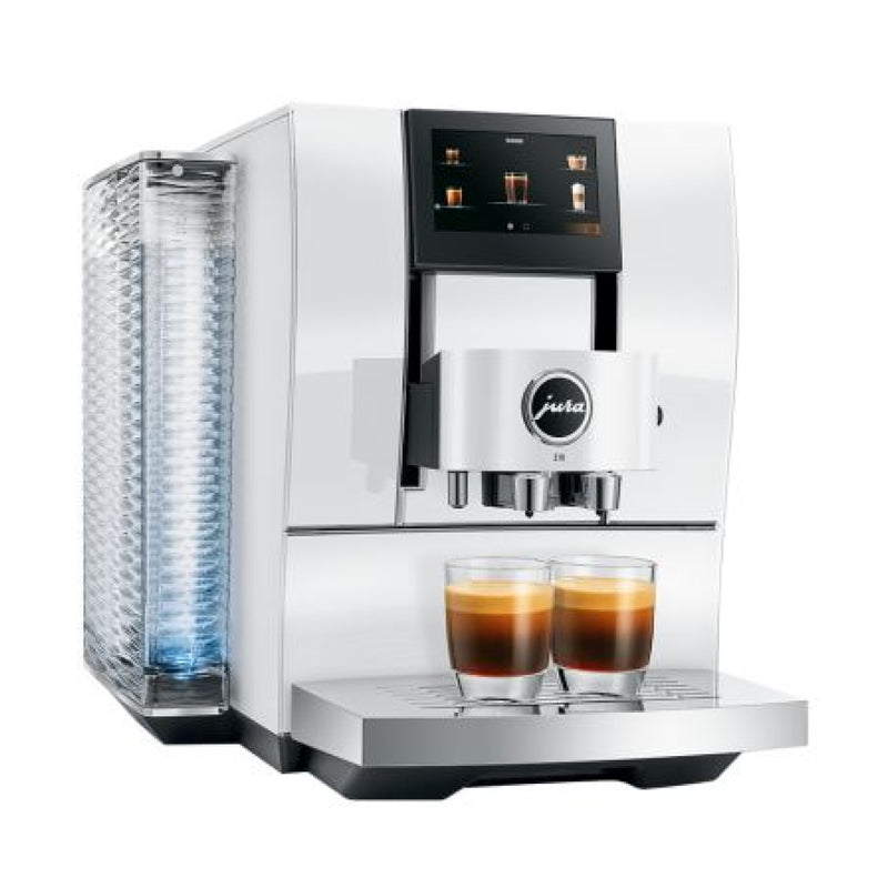 Jura Z10 Superautomatic Espresso Machine - Aluminum White - Open Box