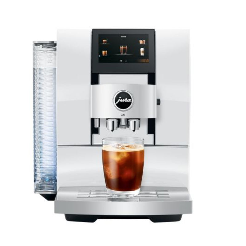 Jura Z10 Superautomatic Espresso Machine - Aluminum White - Open Box