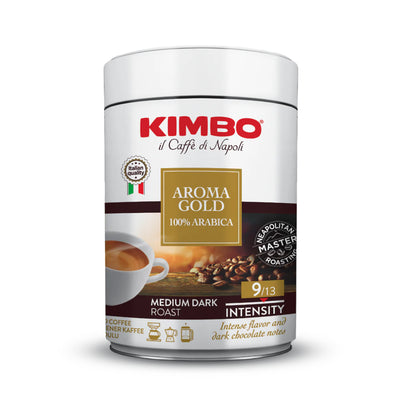 Kimbo Aroma Gold 100% Arabica Espresso - Ground - 8.8 oz