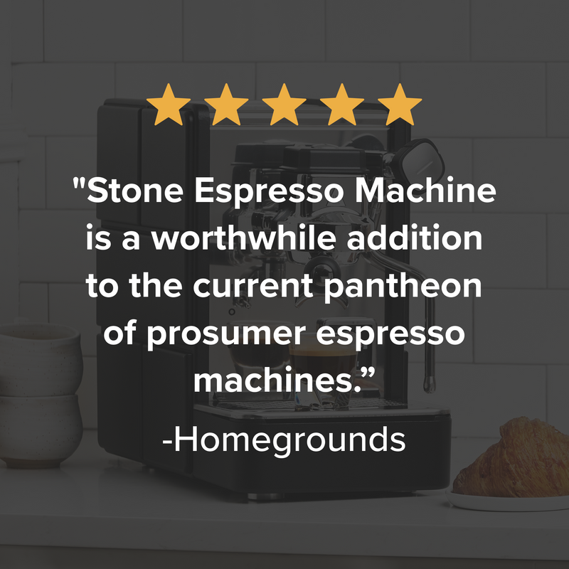 Stone Plus Espresso Machine