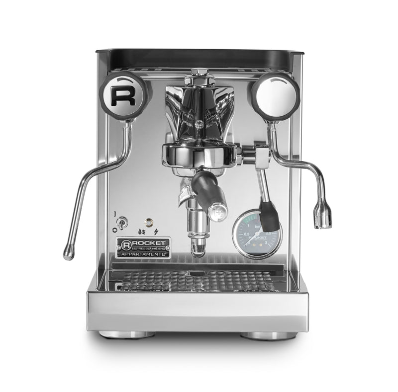 Rocket Espresso Appartamento TCA Espresso Machine Stainless Steel and White - Open Box
