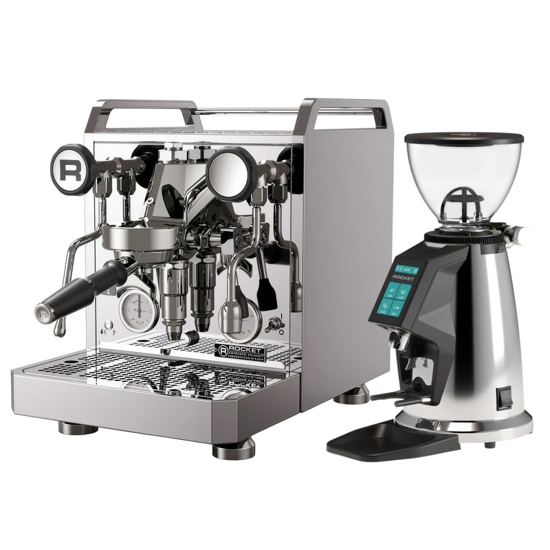 Rocket Espresso Mozzafiato Fast R Spluga Bundle