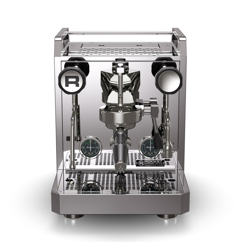Rocket Espresso Mozzafiato FAST V Espresso Machine - Chrome - Open Box
