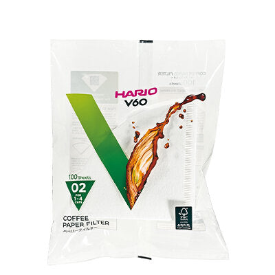 Hario V60 Coffee Filters - 100 Count