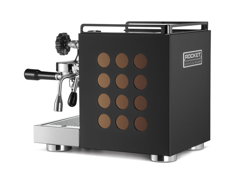 Rocket Espresso Appartamento Black Espresso Machine - Copper 1