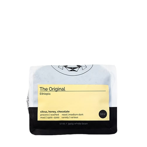 Black White Coffee Roasters The Original
