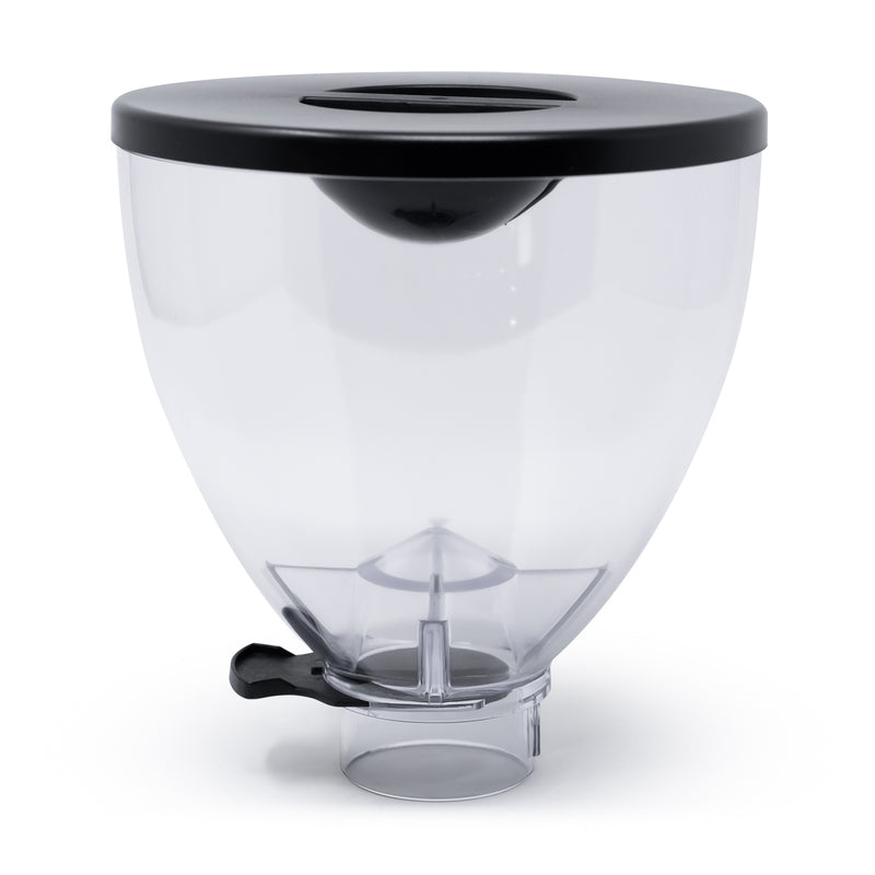 rocket espresso fausto espresso grinder bean hopper