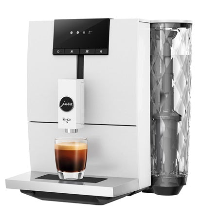 Jura Ena 4 Superautomatic Espresso Machine - Nordic White - Open Box