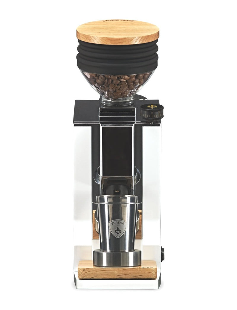 Eureka Oro Mignon Single Dose Espresso Grinder - White - Open Box