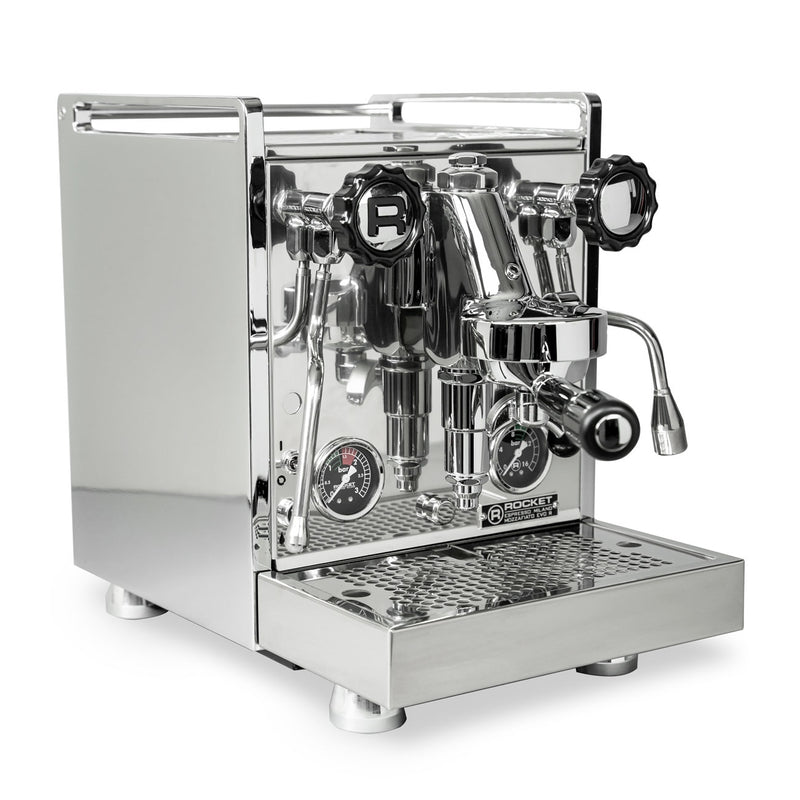 Rocket Espresso Mozzafiato Timer Evoluzione R Espresso Machine - left facing