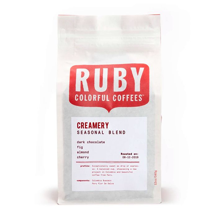 Ruby Colorful Coffees Creamery Seasonal Blend